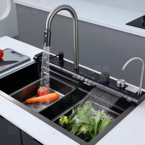 Premium Stainless Steel Sink Set