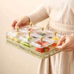 Glass Serving Bowl Set (6pcs)
